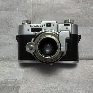 Vintage Kodak‎ 35 Rangefinder Camera w/ Anastar 50mm f/3.5 Lens Untested AS IS